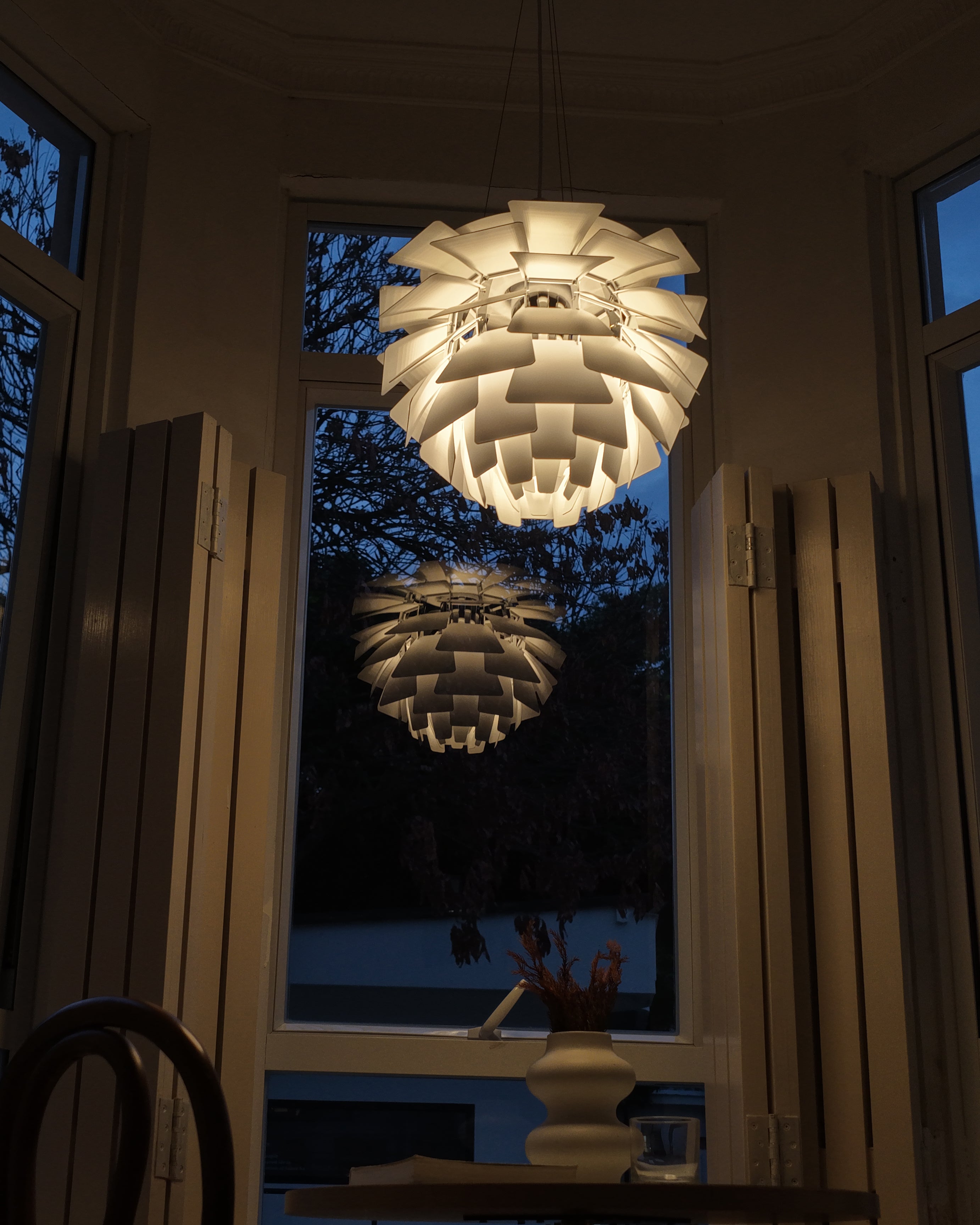 Hanglamp Dennenappel Metaal Klassiek Warm Wit Verstelbaar Snoer Woonkamer | Sansoti