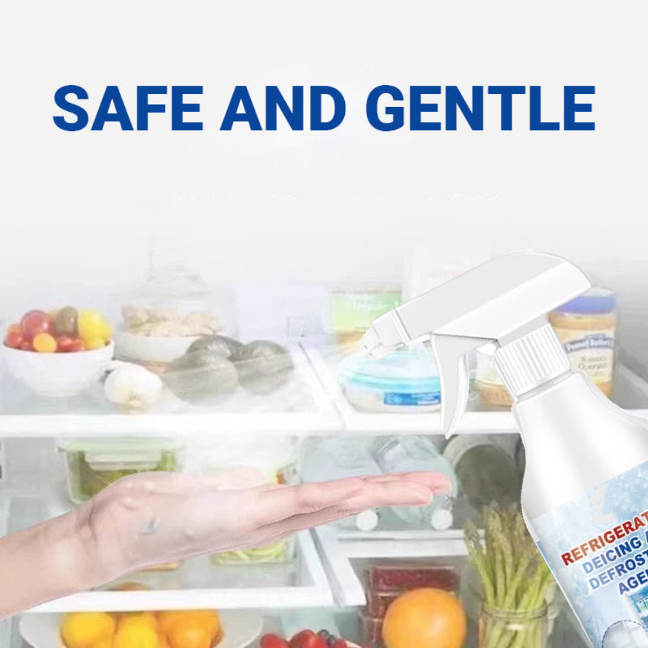 Enteisungsspray, 120 ml, schnelle Eisentfernung, Kühlschrank- und Gefrierfach-Enteisungsspray, ohne Kratzen, Haushalt | Sansoti
