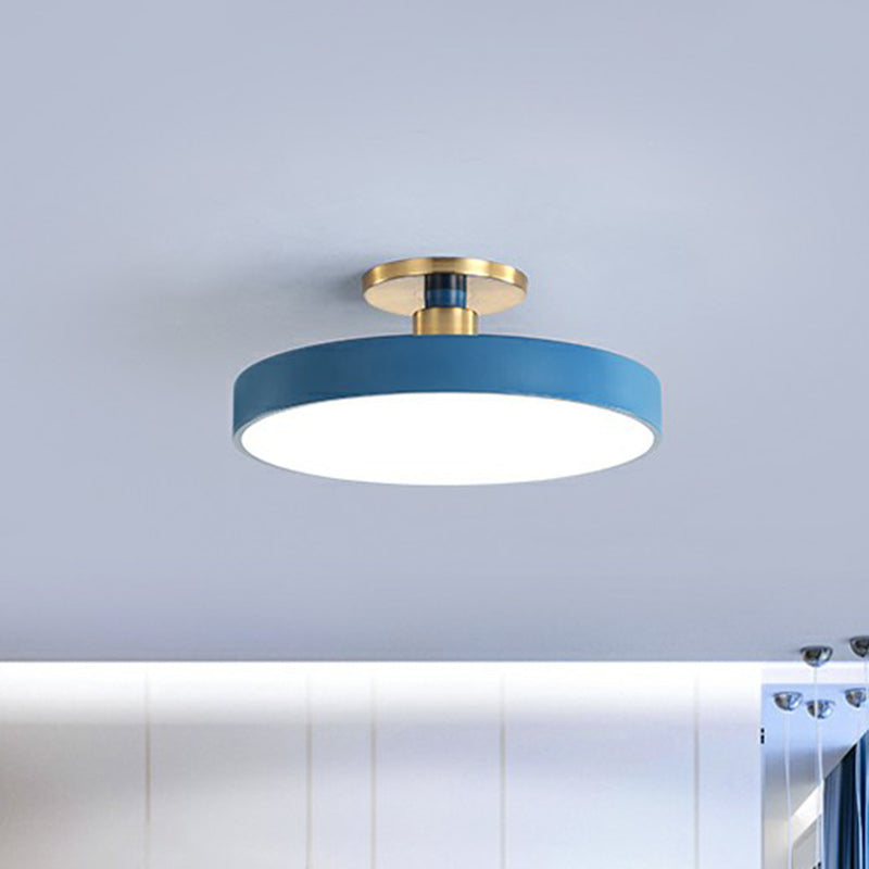 Moderne LED Plafondlamp Kinderkamer Acryl Rond 30-49cm Nordic Design Slaapkamer Kinderlamp Sfeerverlichting | Sansoti
