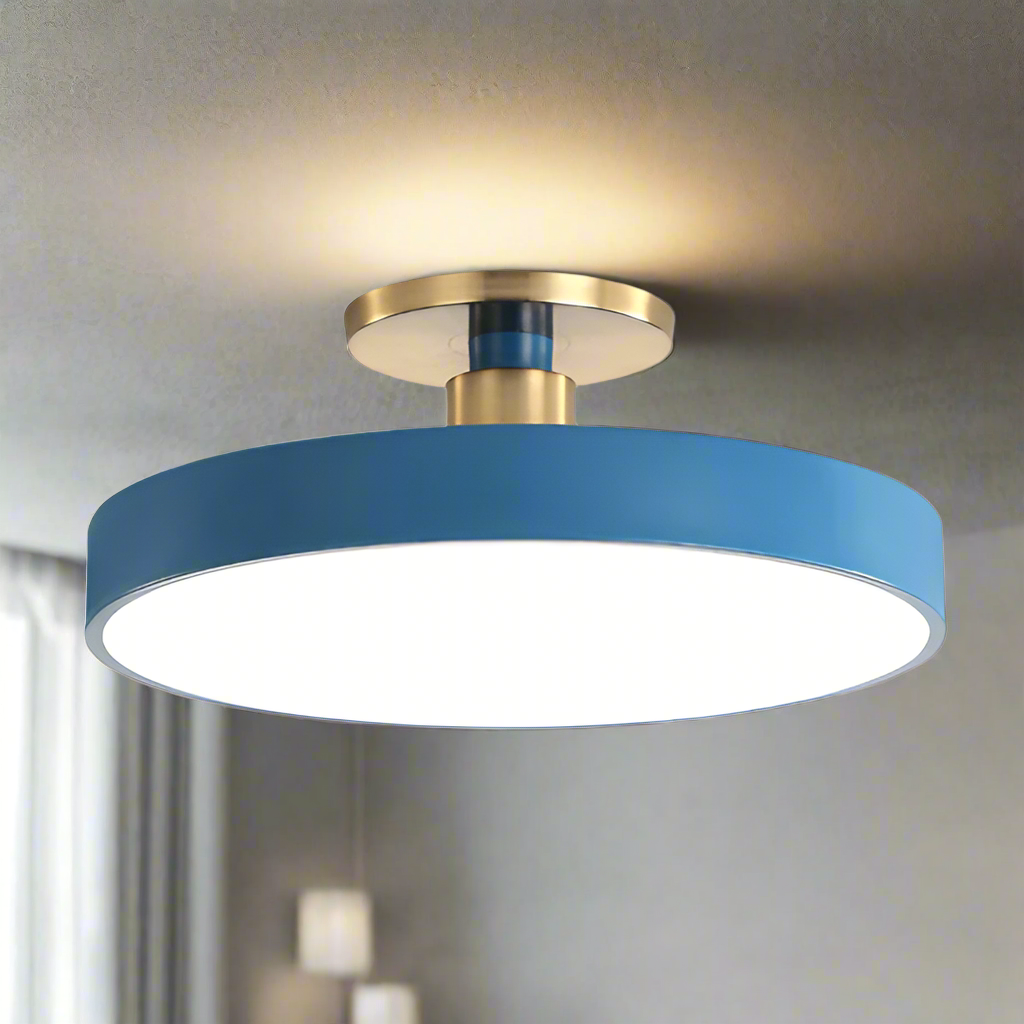 Plafonnier LED Rond Acrylique Scandinave Chambre Salon 30 40 50 60cm | Restfield