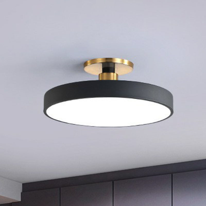 Moderne LED Plafondlamp Kinderkamer Acryl Rond 30-49cm Nordic Design Slaapkamer Kinderlamp Sfeerverlichting | Sansoti