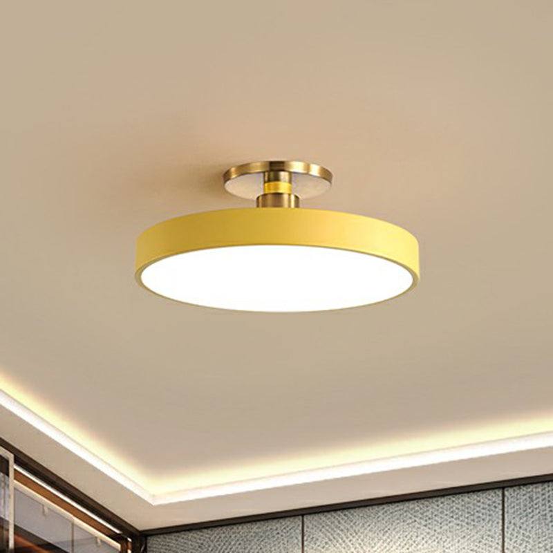 Moderne LED Plafondlamp Kinderkamer Acryl Rond 30-49cm Nordic Design Slaapkamer Kinderlamp Sfeerverlichting | Sansoti