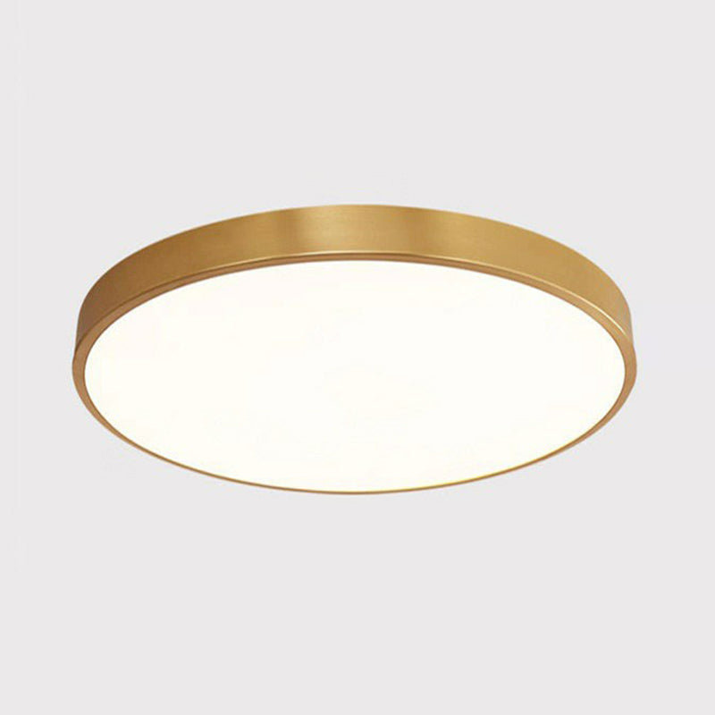 Ronde LED Plafondlamp Ultradun 23-49cm Warm Wit Licht Modern Scandinavisch Design Slaapkamer Woonkamer | Sansoti