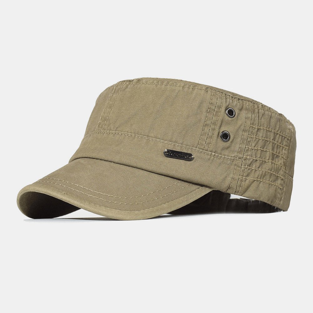 Verstelbare Katoenen Pet Heren Militaire Look Ademend Outdoor Casual Dagelijks Gebruik Baseballcap Sport | Sansoti