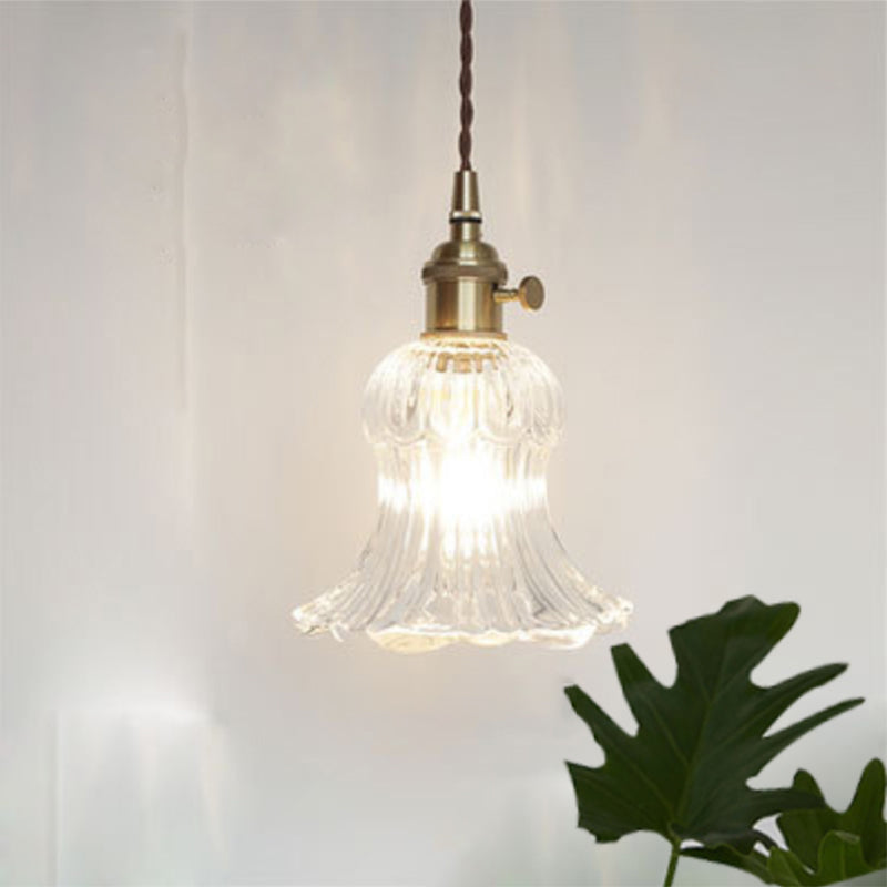 Glazen Hanglamp E27 Helder Glas Restaurant Eetkamer Industrieel Design Plafondverlichting Woonkamer Sfeer | Sansoti