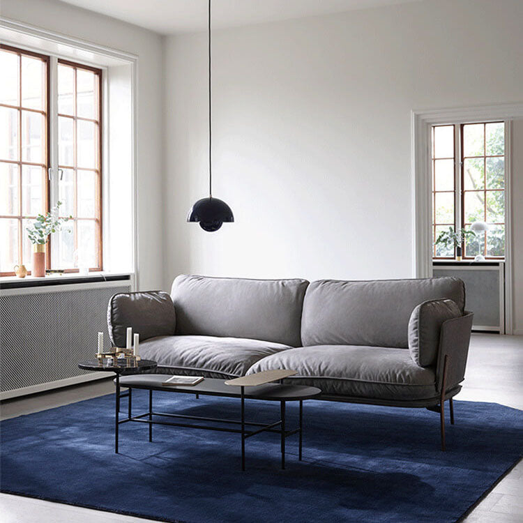 Scandinavische Hanglamp Halfrond Metalen Kap 1-Lichtpunt Modern Design Eetkamer Woonkamer | Sansoti