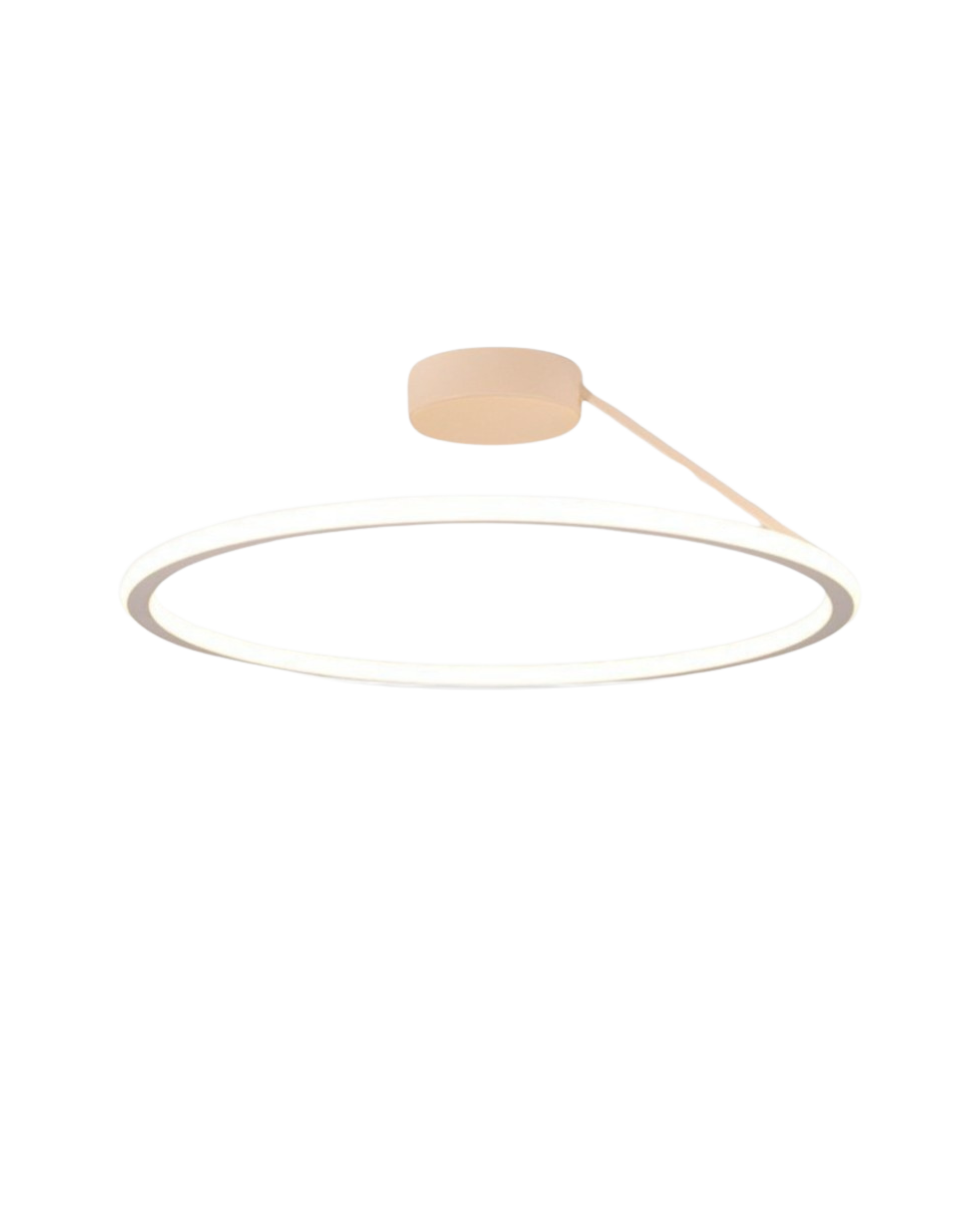 Moderne Plafondlamp Ring Minimalistisch Design Zwart Wit Goud S M L Dimbaar LED Sfeerverlichting Woonkamer Slaapkamer Eetkamer Scandinavische Stijl | Sansoti