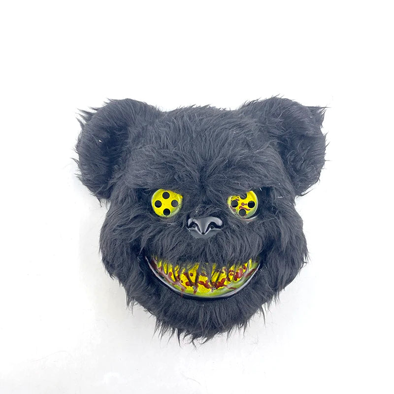 Oplichtend LED Neon Masker Beer Konijn Horror Halloween Griezelfeest Verkleedkostuum Spookhuis Party Decoratie | Sansoti