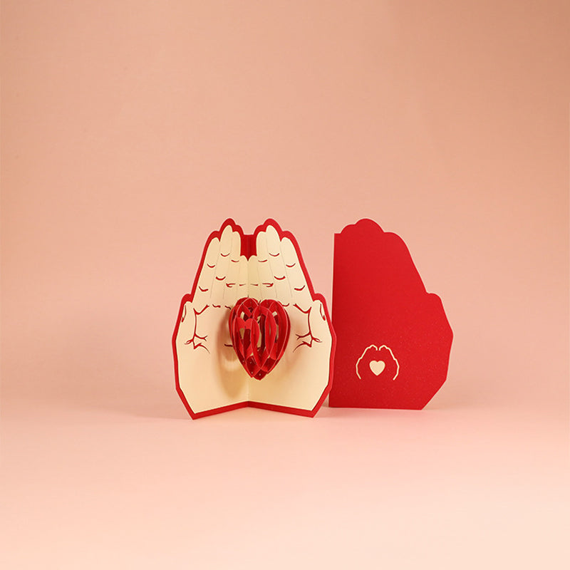 3D-Pop-up-Grußkarte mit Blumenmotiv für Muttertag, Geburtstag und Jubiläum - persönliches Geschenk und Grußkarte | Sansoti