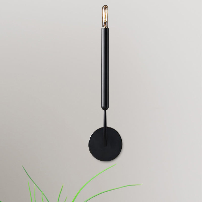 Metalen Buislamp Wandlamp Traditionele Stijl Zwart of Messing voor Eetkamer Woonkamer Hal | Sansoti