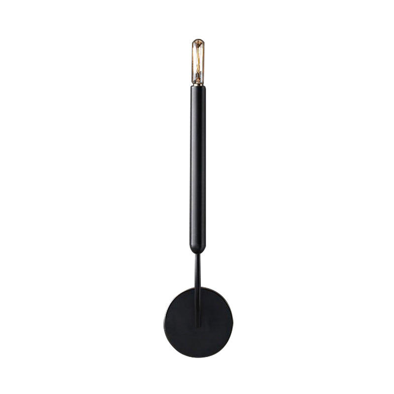 Metalen Buislamp Wandlamp Traditionele Stijl Zwart of Messing voor Eetkamer Woonkamer Hal | Sansoti