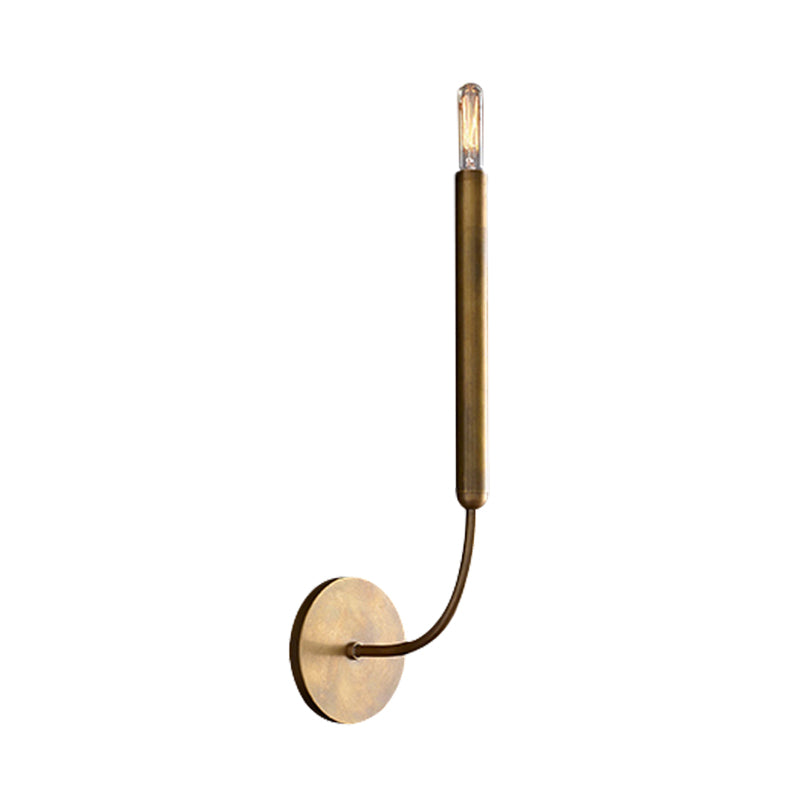 Metalen Buislamp Wandlamp Traditionele Stijl Zwart of Messing voor Eetkamer Woonkamer Hal | Sansoti