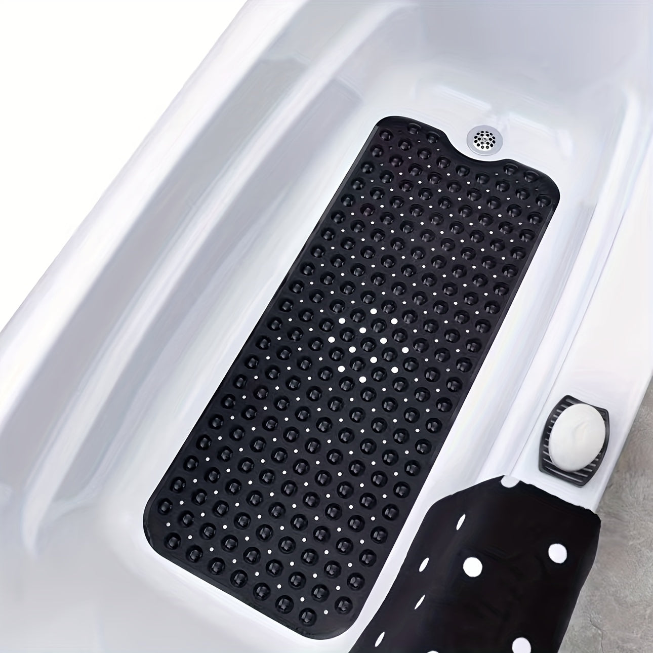 Antislip Badmat XL voor Douche en Bad – Extra Lange Veiligheidsbadmat met Zuignappen | Sansoti