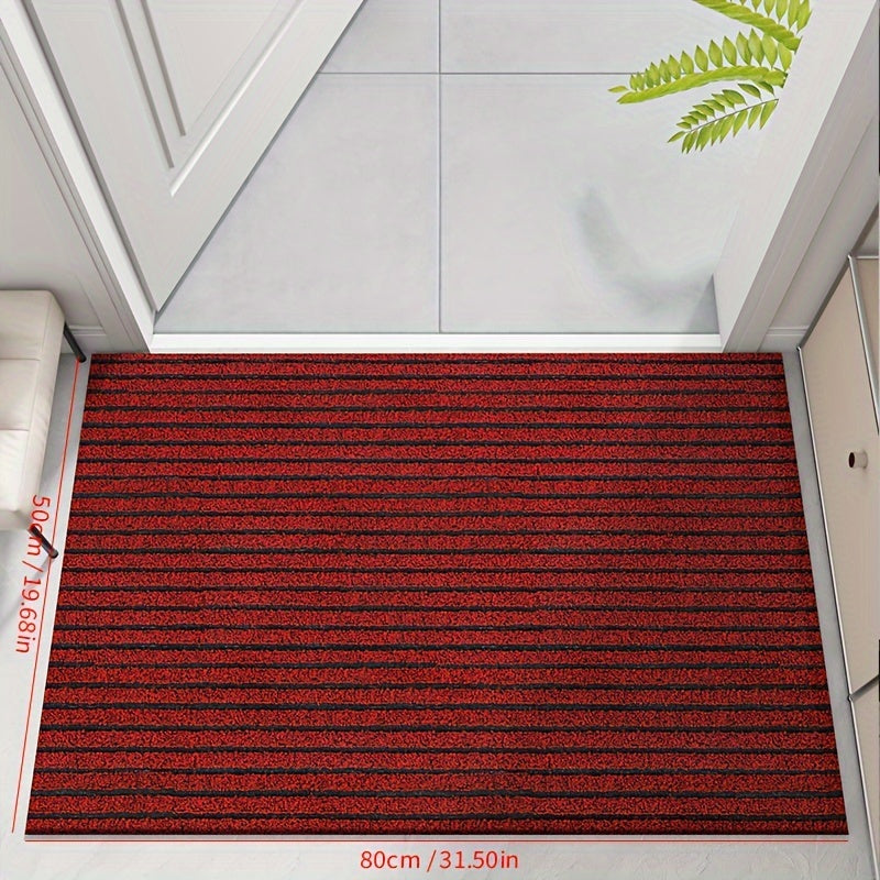 Getufte Deurmat Rechthoekig – Weerbestendig Polyester met Antislip PVC-Rug voor Entree Hal en Veranda | Sansoti