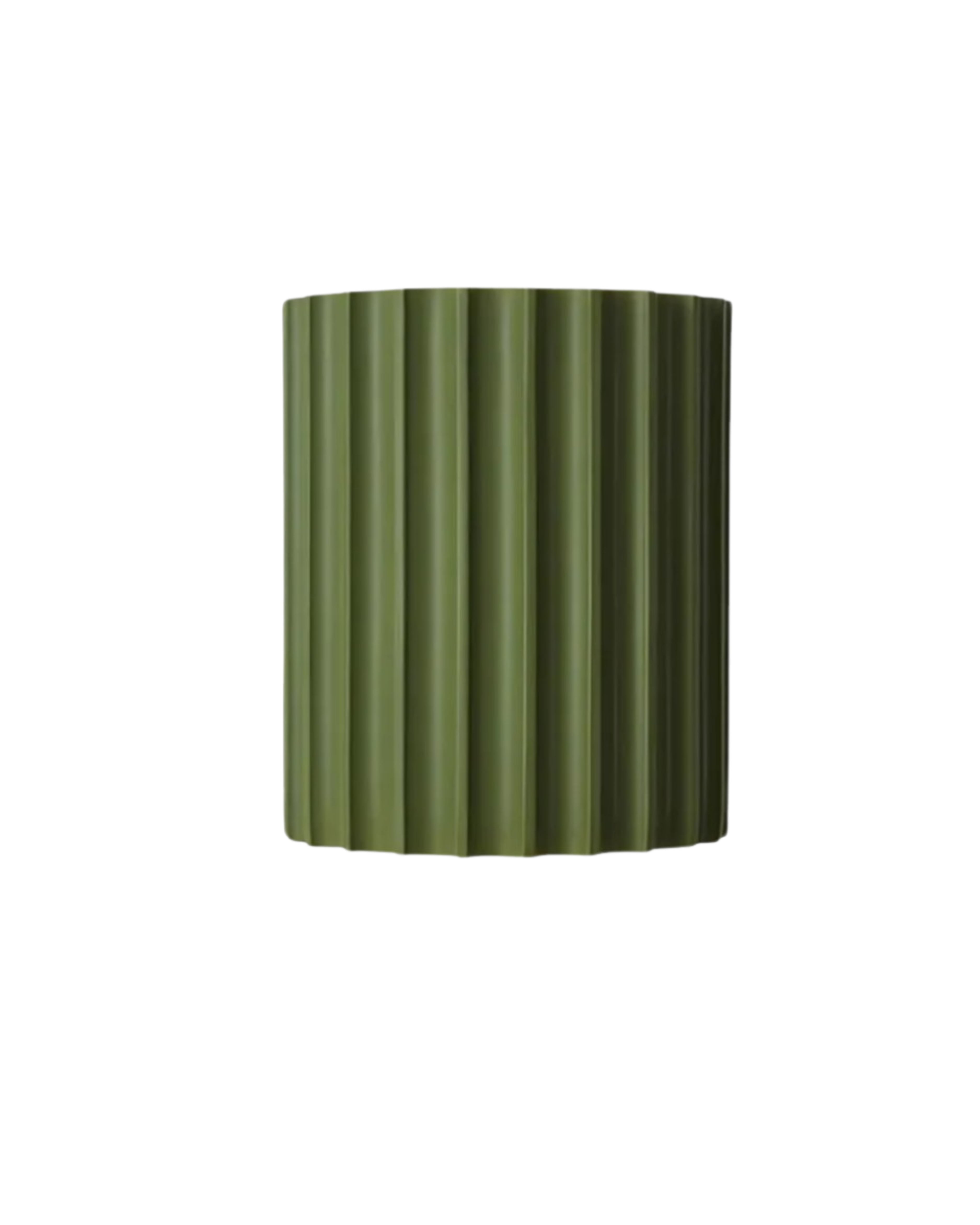 Wandlamp Ribbelstructuur Groen Met Tweezijdige Lichtbundel Voor Sfeervolle Ruimtes | Sansoti