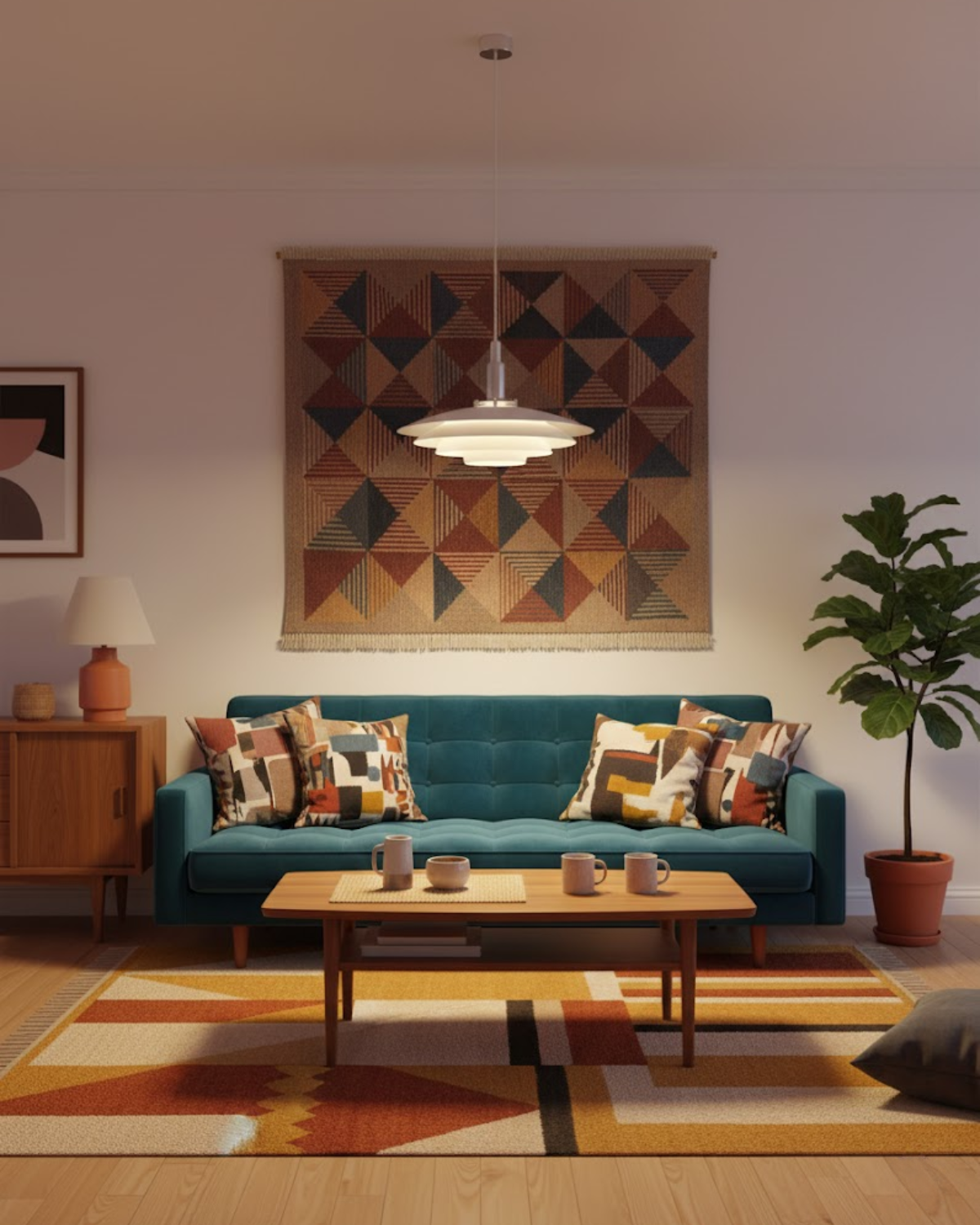 Gelaagde Metalen Hanglamp Zwart Wit Scandinavisch Design Eetkamer Woonkamer Modern Elegant Diffuus Licht Warm Sfeerlicht | Sansoti