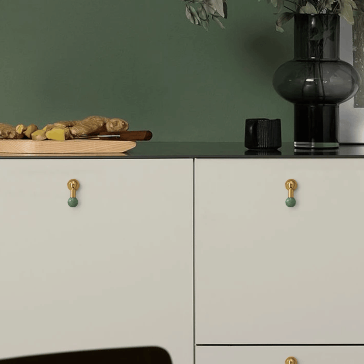 Kristallen Kastknoppen Messing 128mm Lade Handgreep Meubelhardware Elegant Decoratief Luxe Interieur Design | Sansoti