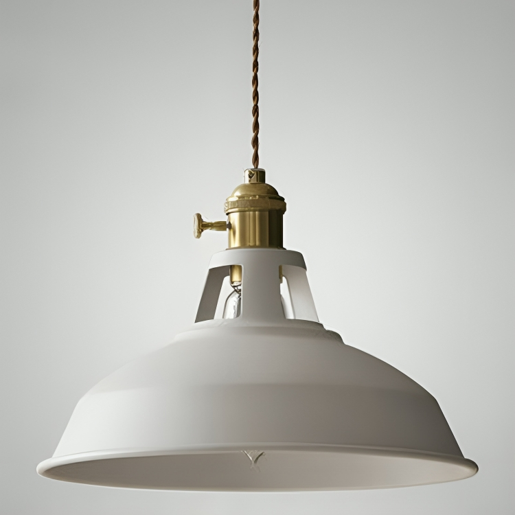 Metalen Hanglamp Industrieel Ø20cm E27 Fitting Vintage Stijl voor Restaurant Eetkamer Woonkamer Verlichting | Sansoti