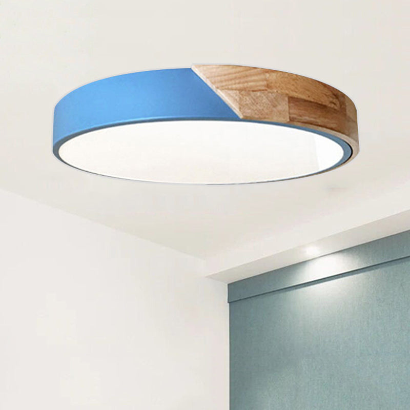 Ronde LED Plafondlamp Acryl Metaal Slaapkamer Woonkamer Inbouw Verlichting Modern Design Energiezuinig | Sansoti