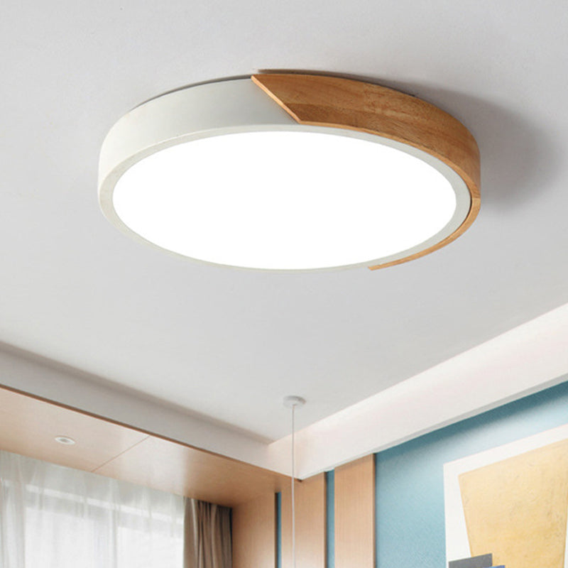 Ronde LED Plafondlamp Acryl Metaal Slaapkamer Woonkamer Inbouw Verlichting Modern Design Energiezuinig | Sansoti
