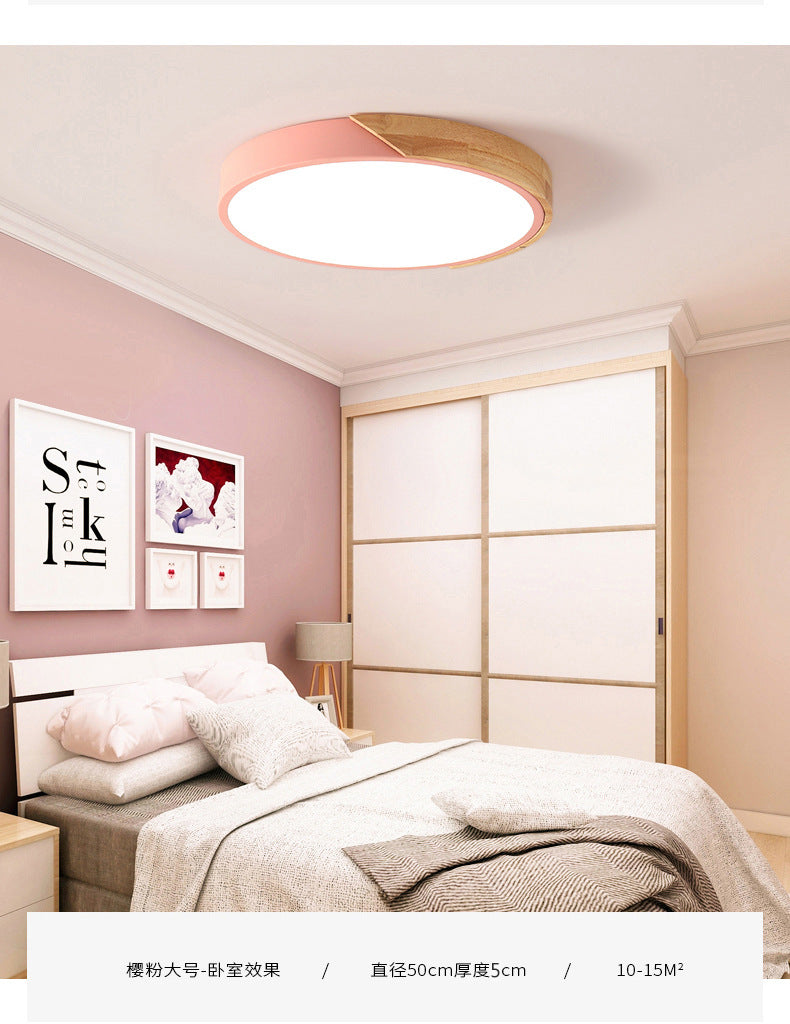 Ronde LED Plafondlamp Acryl Metaal Slaapkamer Woonkamer Inbouw Verlichting Modern Design Energiezuinig | Sansoti