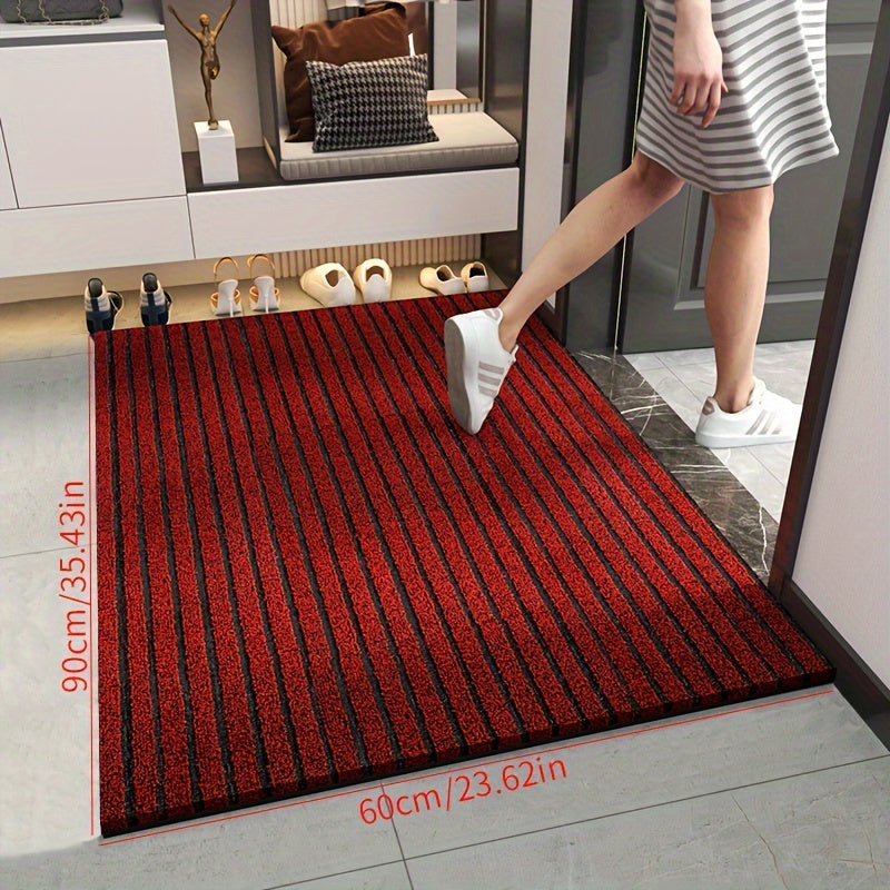 Getufte Deurmat Rechthoekig – Weerbestendig Polyester met Antislip PVC-Rug voor Entree Hal en Veranda | Sansoti