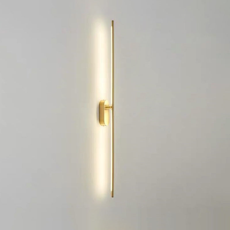 Moderne Metalen Wandlamp Lineair Strip Design voor Slaapkamer Woonkamer | Sansoti