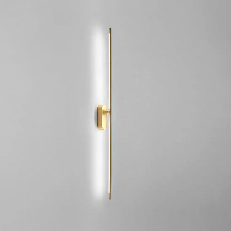 Moderne Metalen Wandlamp Lineair Strip Design voor Slaapkamer Woonkamer | Sansoti