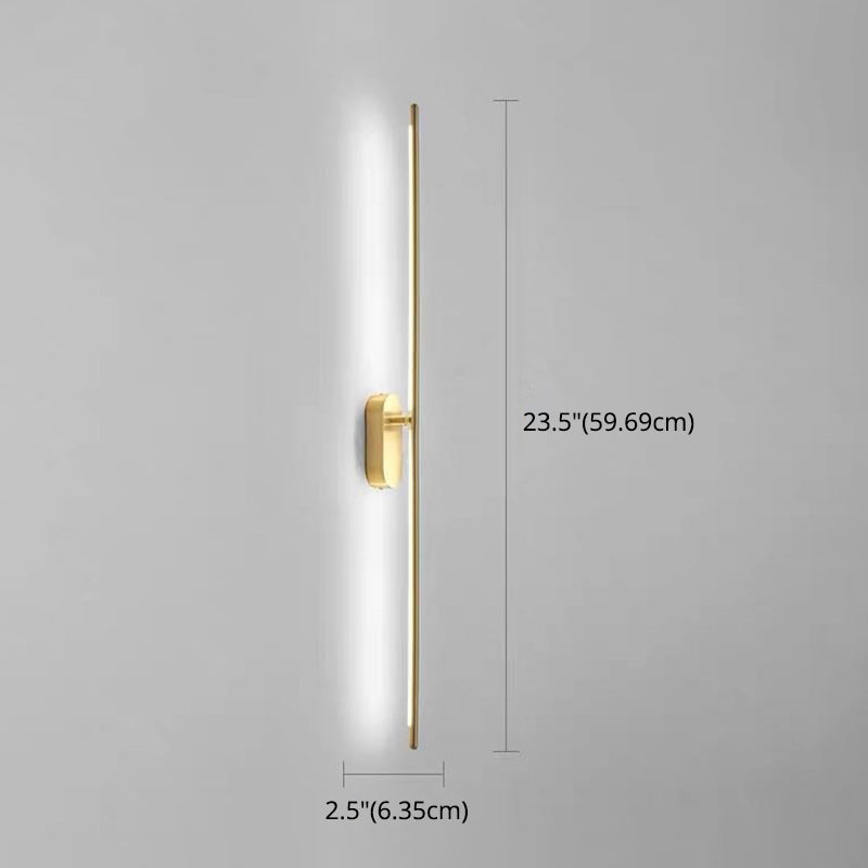 Moderne Metalen Wandlamp Lineair Strip Design voor Slaapkamer Woonkamer | Sansoti
