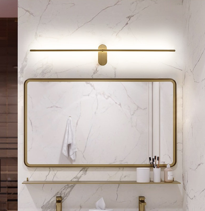 Moderne Metalen Wandlamp Lineair Strip Design voor Slaapkamer Woonkamer | Sansoti