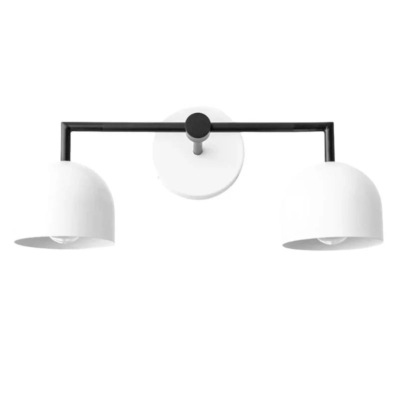 Koepelkapjes Wandlamp Modern Scandinavisch Metaal Zwart Messing 2-3 Lichtpunten Badkamer Hal Slaapkamer Sfeerverlichting | Sansoti