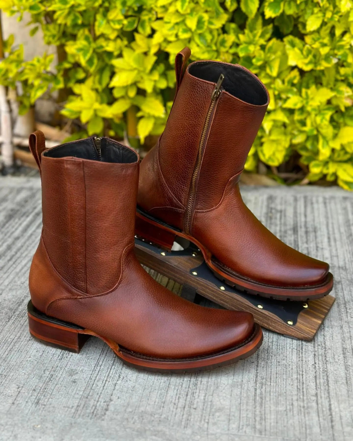 Lederstiefeletten für Damen mit Reißverschluss, bequem, Alltagsschuhe, Herbst- und Winterschuhe, stilvolles Schuhwerk | Sansoti