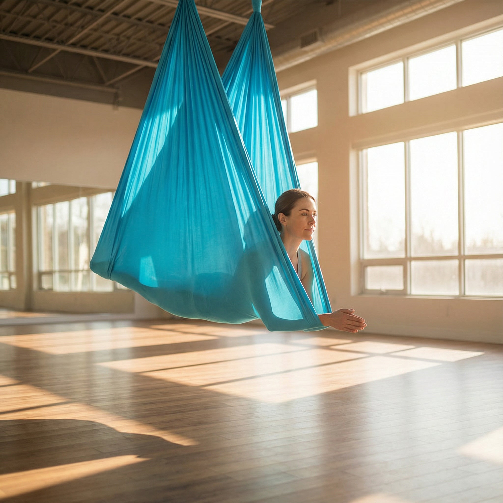 Aerial Yoga Schommel – Indoor Hangschommel voor Beweging & Ontspanning | Sansoti