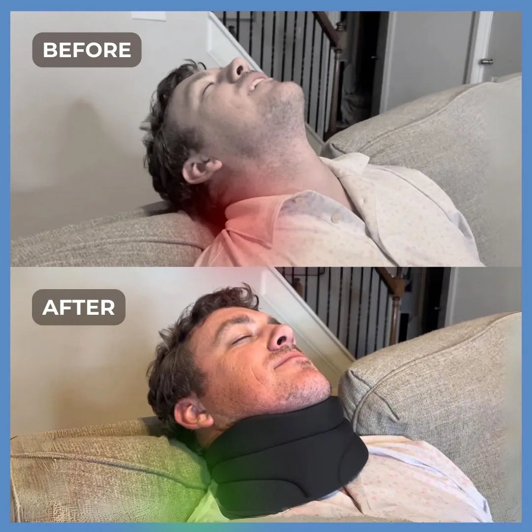 Oreiller avec soutien cervical réglable pour dormir plus sereinement et réduire les tensions du cou, pour hommes et femmes, confortable et ergonomique | Sansoti