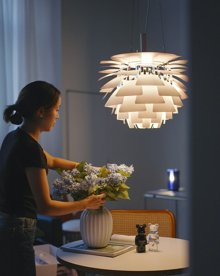 Hanglamp Dennenappel Metaal Klassiek Warm Wit Verstelbaar Snoer Woonkamer | Sansoti
