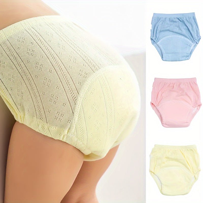 Reusable Potty Training Underwear for Children Cotton Breathable Washable Leakproof Elastic Comfortable | Sansoti