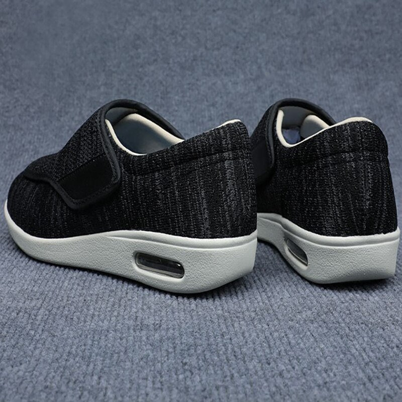 Chaussures ajustables extra larges pour pieds sensibles avec semelle intérieure amovible et fermeture auto-agrippante pointure 36-46 | Sansoti