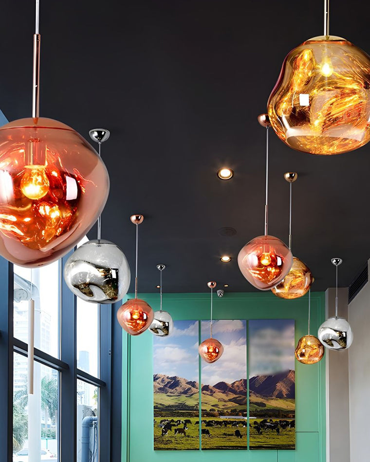 Suspension Melt Design Acrylique LED Blanc Chaud Dimmable Salon Salle à Manger Restaurant Chambre | Restfield