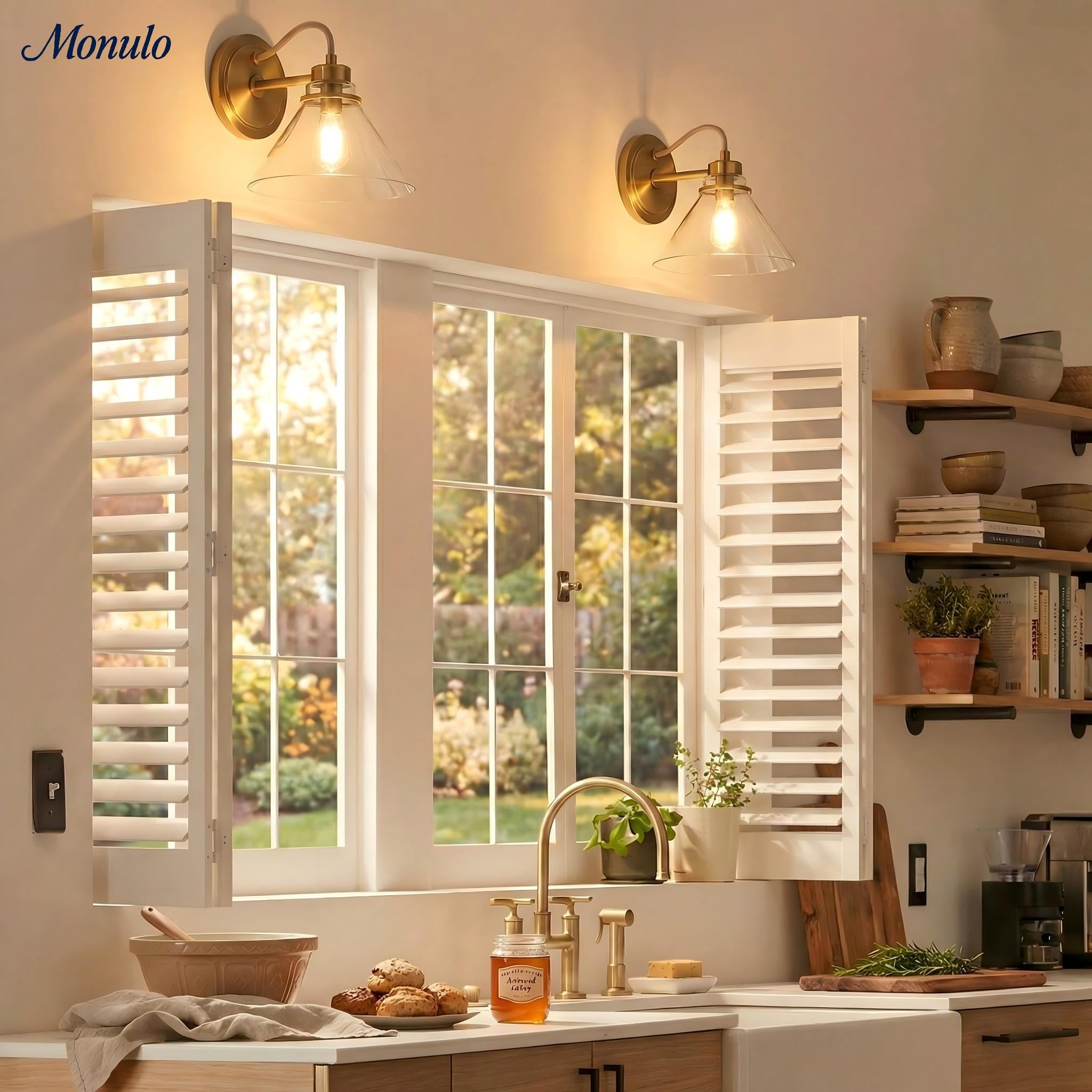 Globe Wandlamp met Gebogen Arm – Moderne Industriële Verlichting voor Badkamer, Slaapkamer en Gang | Sansoti