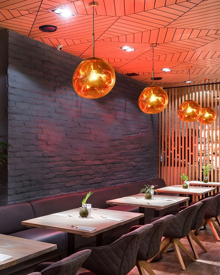 Suspension Melt Design Acrylique LED Blanc Chaud Dimmable Salon Salle à Manger Restaurant Chambre | Restfield