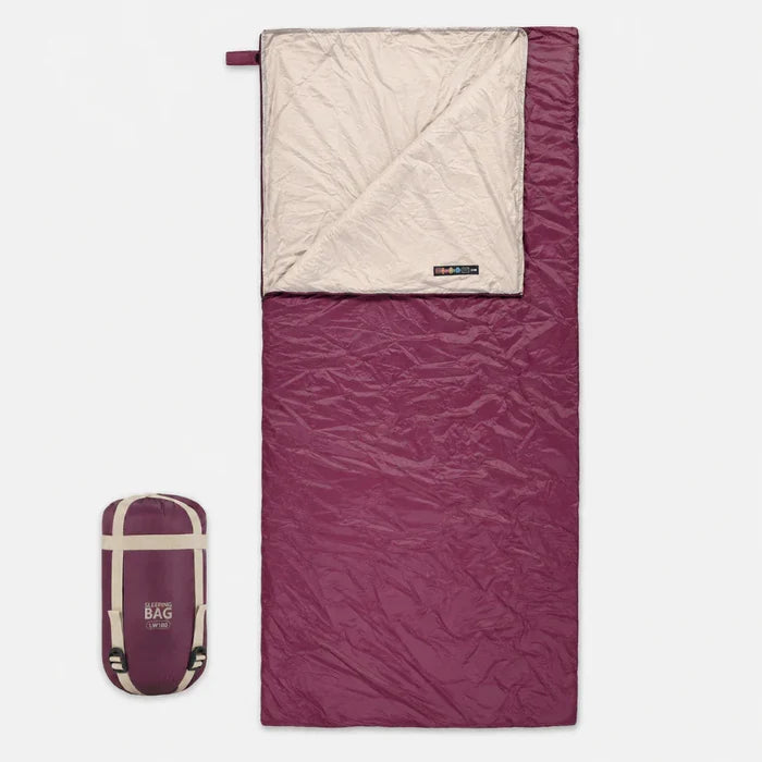 Envelope Ultralight 190x75cm Three-Season Sleeping Bag, Camping, Trekking, Outdoor, Compact Carry Bag, Hiking | Sansoti