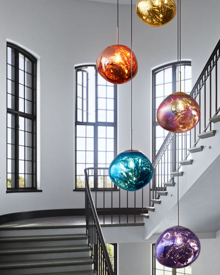 Suspension Melt Design Acrylique LED Blanc Chaud Dimmable Salon Salle à Manger Restaurant Chambre | Restfield