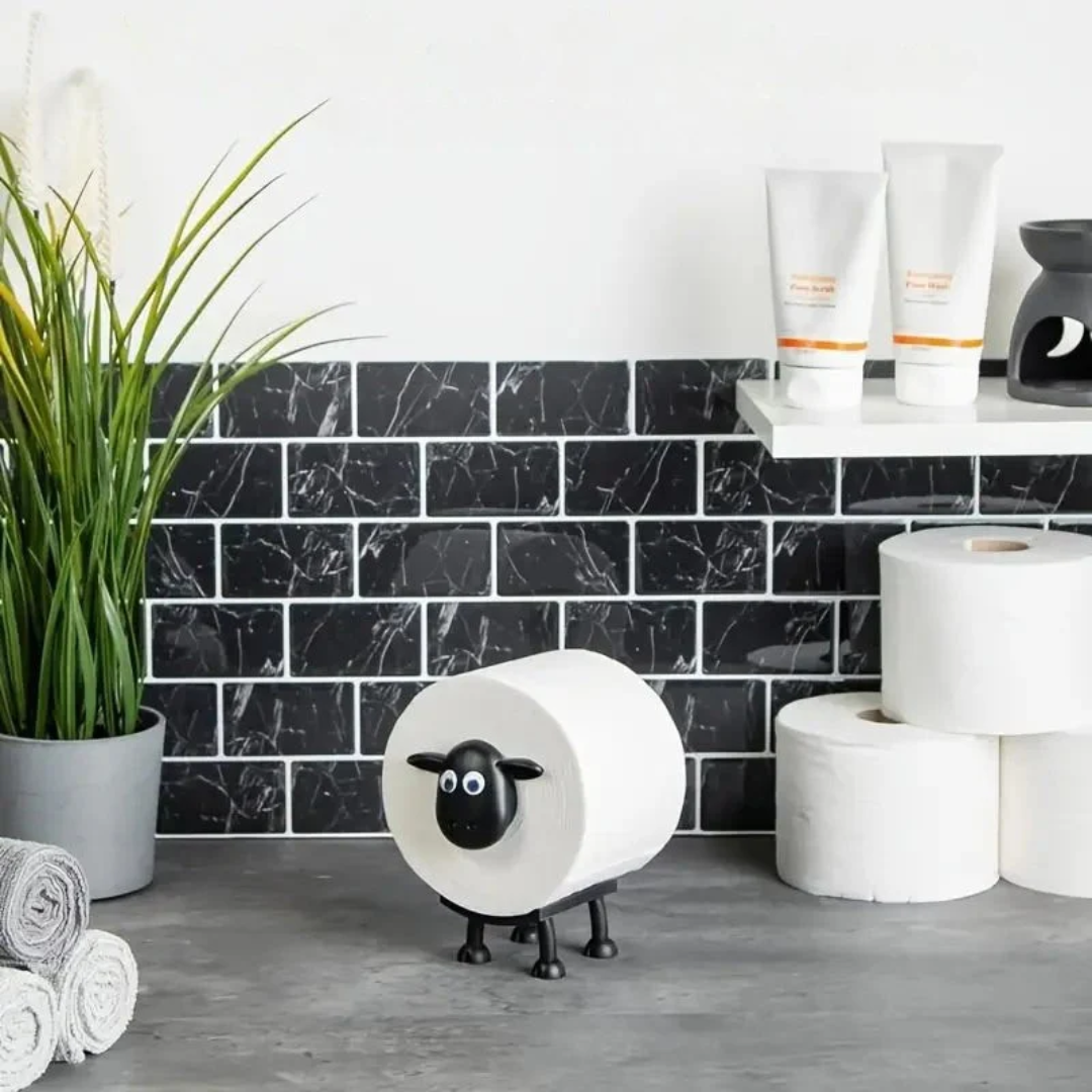 Toilettenpapierhalter Schaf Dekorativ 3er Set Für Bad Und Wohnbereich | Restfield
