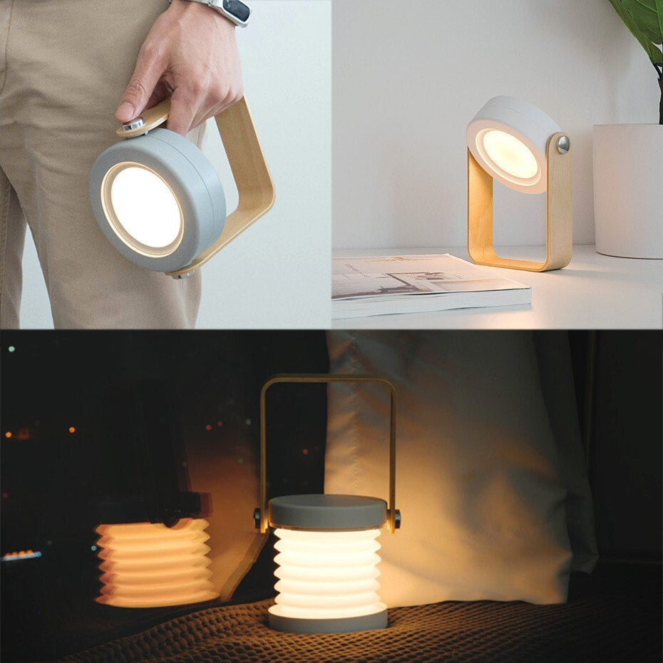 Opvouwbare LED-Leeslamp met USB-Oplaadpoort – Oogvriendelijk Leeslicht zonder Schittering voor Lezen, Werken & Studeren | Sansoti