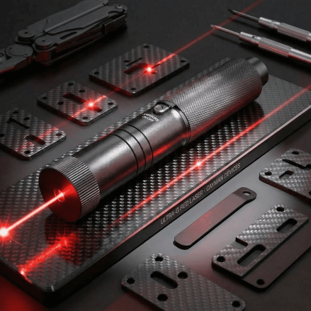 Oplaadbare Laserpointer Metaal 10.000m Bereik Verstelbare Focus Precisie-indicator voor Presentaties Onderwijs | Sansoti