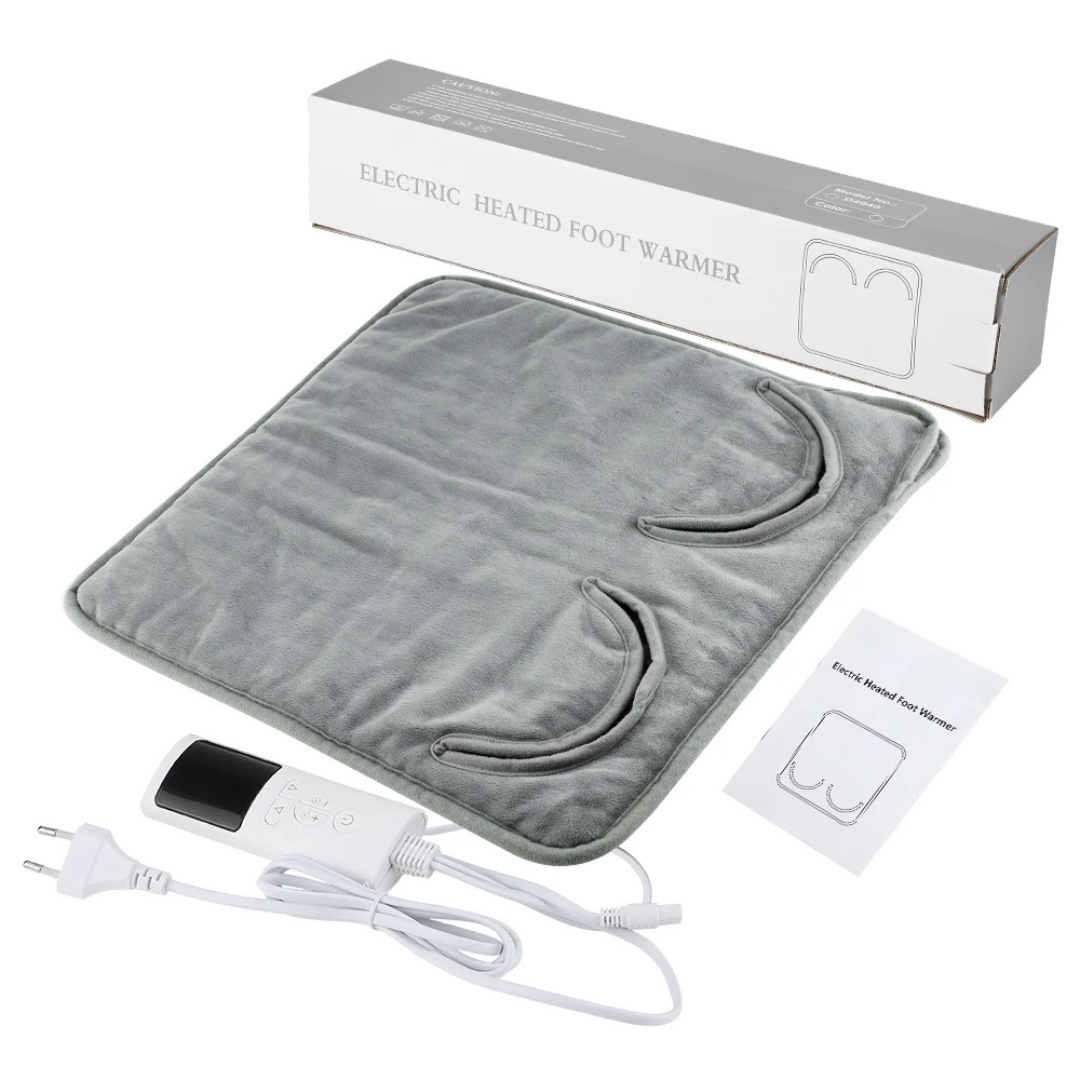 Elektrische Voetenwarmer met Timer en 9 Warmtestanden voor Optimaal Comfort Thuis Kantoor Relaxmoment | Sansoti
