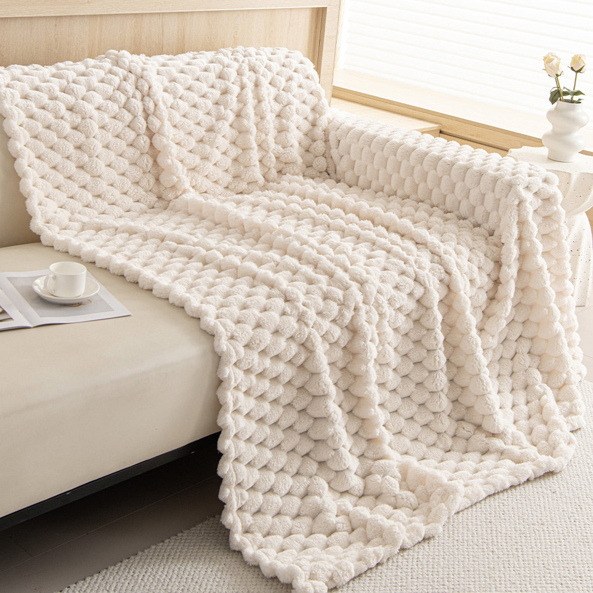 Gewebter waschbarer Sofabezug für Haustiere 180x230 230x420 cm - Schutz vor Flecken, Kratzern, Abnutzung und Hundehaaren | Sansoti