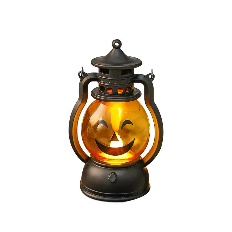 LED Spookjesboom met Pompoenen en Spin Halloween Decoratie Feestverlichting Sfeer Griezelige Interieur Accessoire | Sansoti