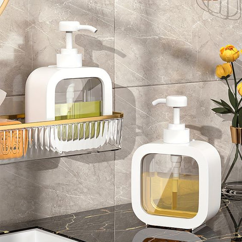 Minimalistischer Seifenspender für Bad und Küche im skandinavischen Design | Restfield