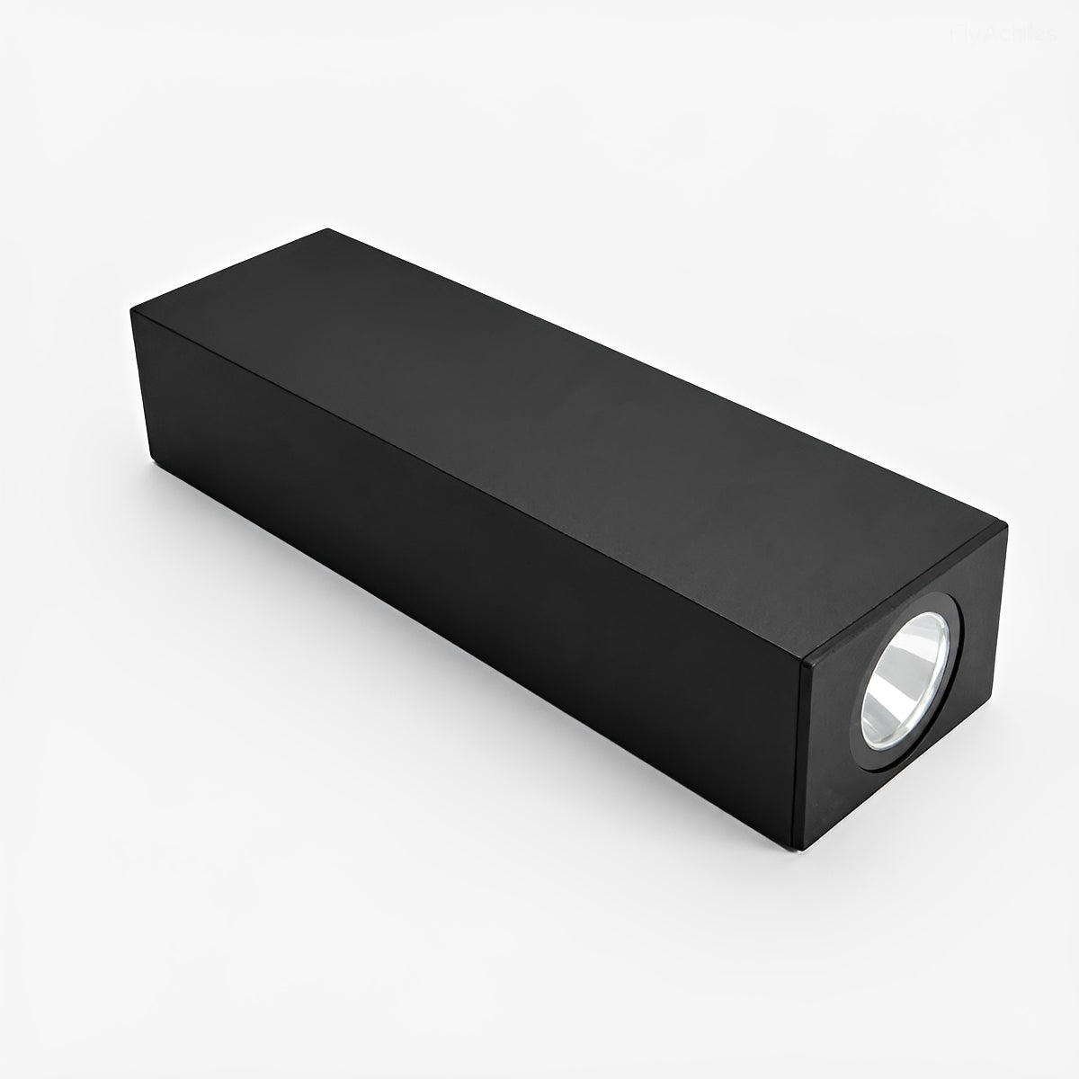 Rectangular outdoor wall light LED waterproof black aluminum outdoor lighting garden light modern facade light | Sansoti